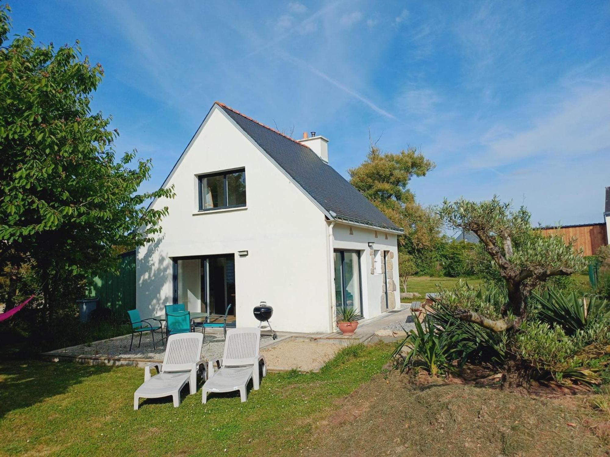 Maison De Vacances 4 Pers Avec Jardin Privatif A 1Km Plage Lines Et 300M De La Mer De Gavres - Ar Pil Jadur 플루이넥 외부 사진